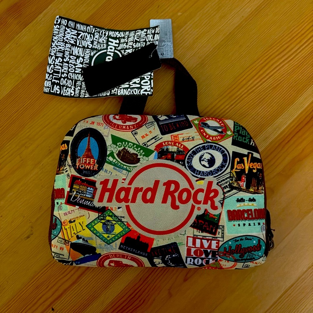 Unopened folding Hard Rock Backpack